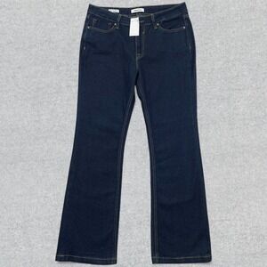 Vigoss Jeans Women's 30 (Fits 34x32) Blue Denim Jagger Boot Cut Stretch NWOT